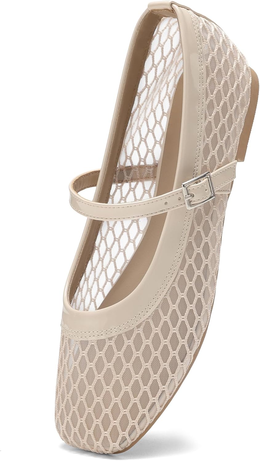 Chic Mesh Ballet Flats
