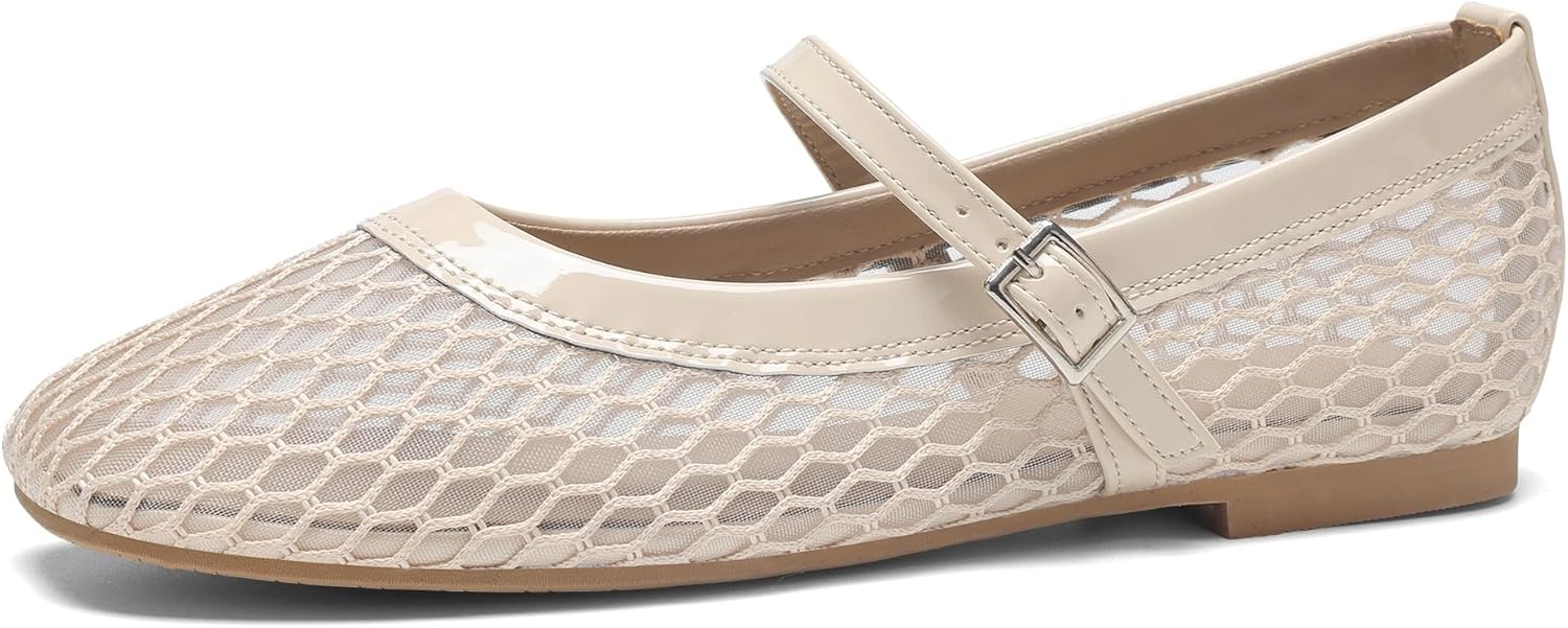 Chic Mesh Ballet Flats