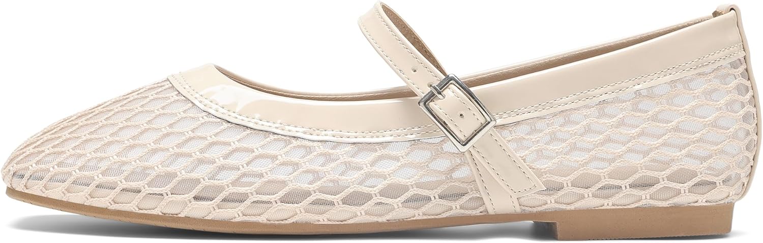 Chic Mesh Ballet Flats