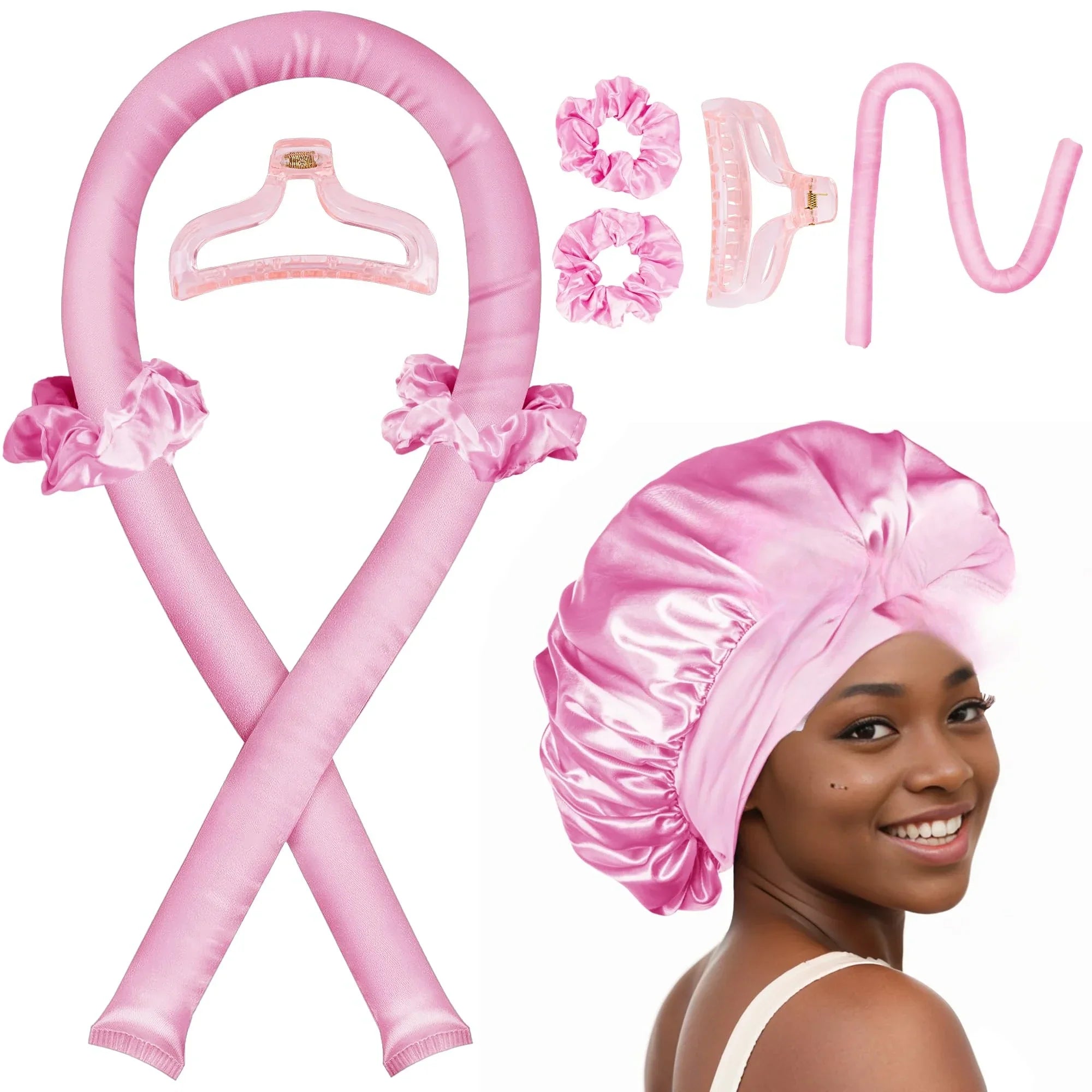 Effortless No-Heat Curl Cap