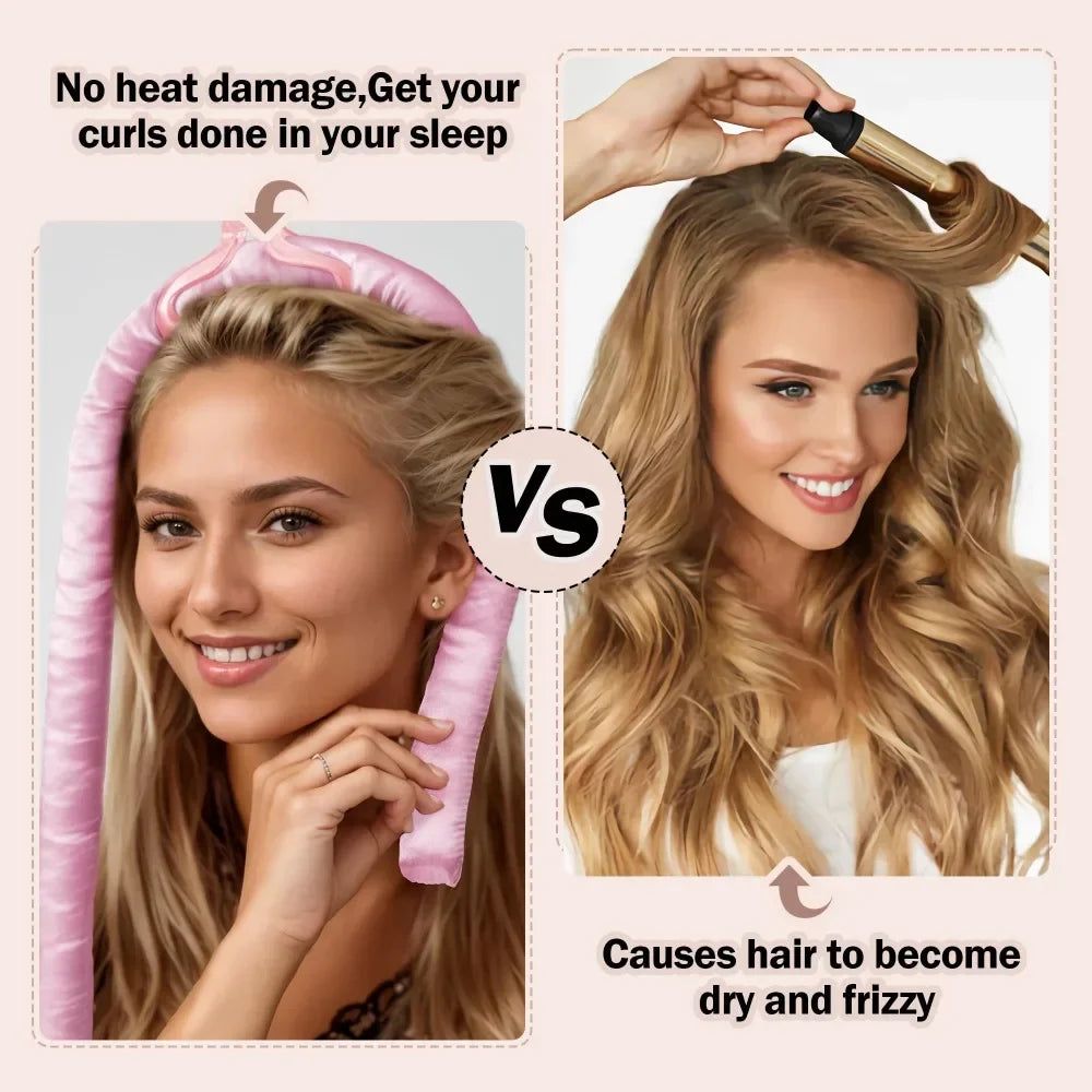 Effortless No-Heat Curl Cap